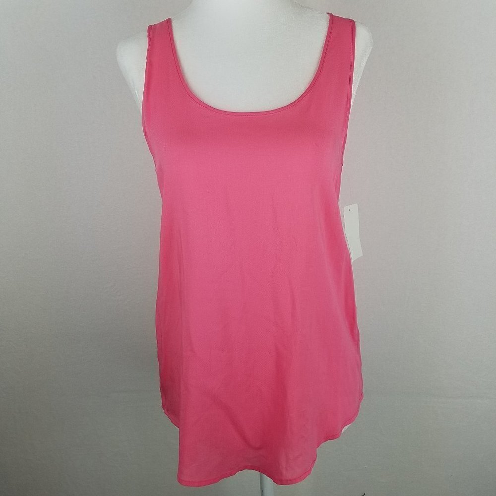 NWT Nordstrom BP Pink Rayon Tunic Tank Top XS